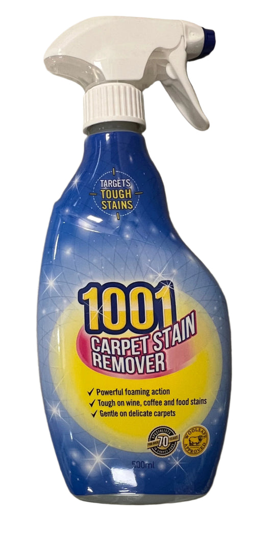1001 Carpet Stain Remover Targets Tough Stains