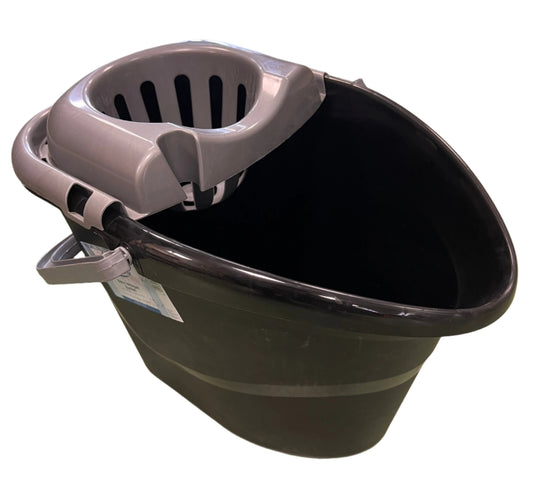 Basic Wringer Bucket Plastic 14 Litre Capacity