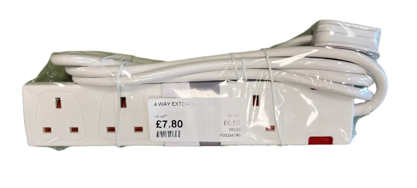 4 Way Extension Lead