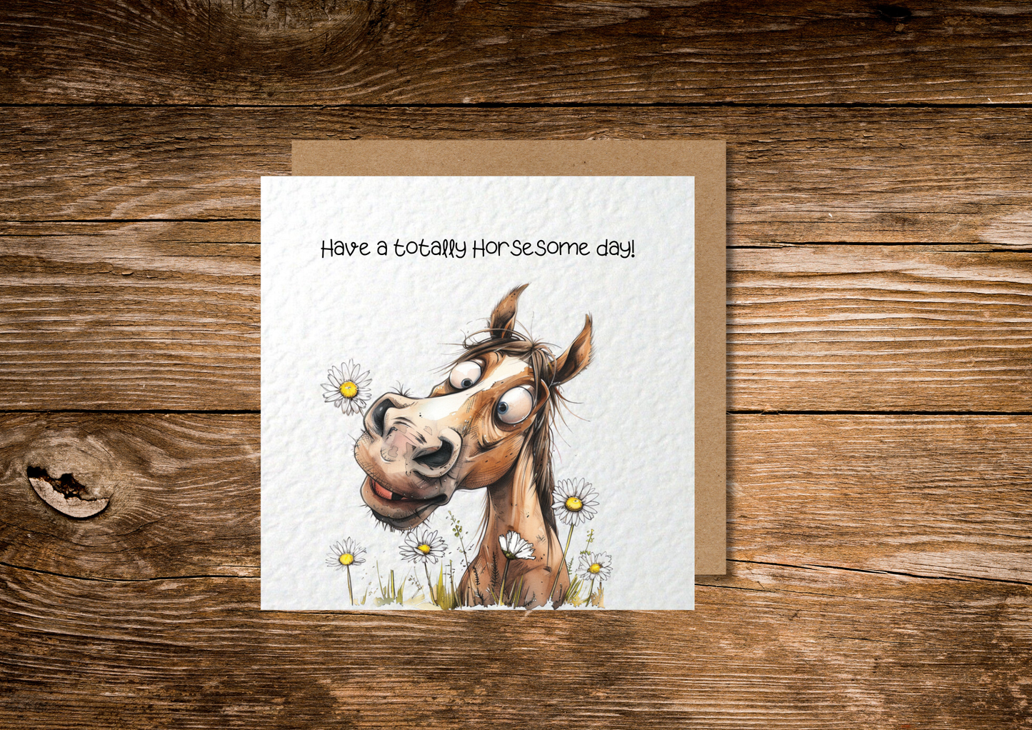 Hilda Horse Humour Card