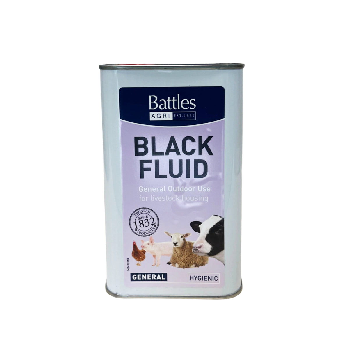 Battles Black Fluid Disinfectant For Livestock Housing 1 L