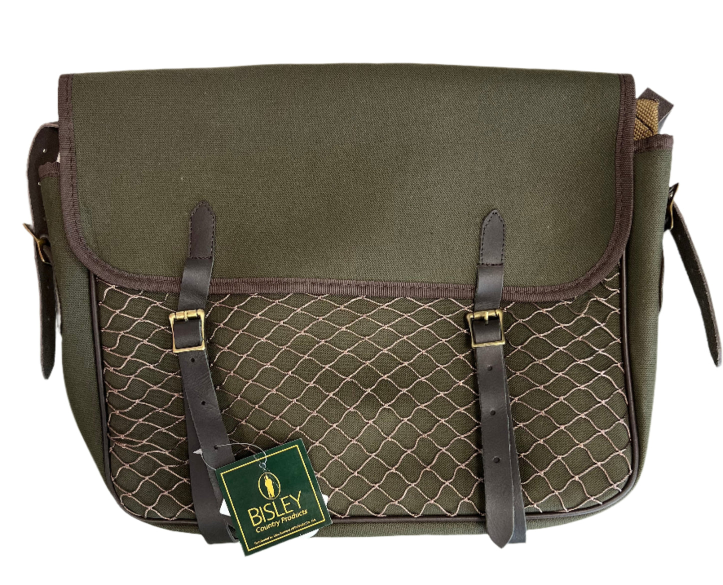 Bisley Green Canvas Game Bag