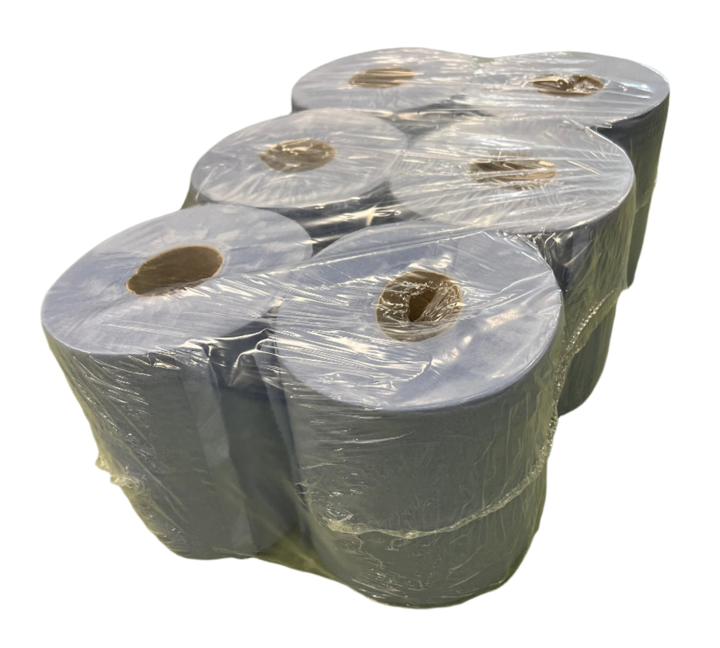 Blue Professional Cleaning Roll Tissue 6 Pack