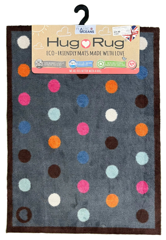 Hug Rug Bright Spot 12 65x85cm Vibrant Spots Mat