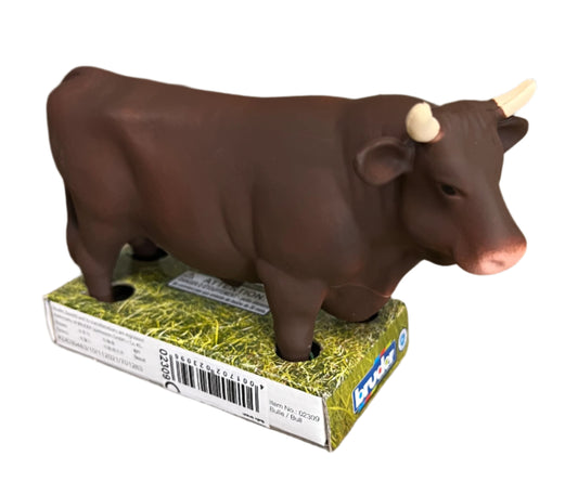 Bruder Brown Bull Scale 1/16 High Quality Farm Miniature