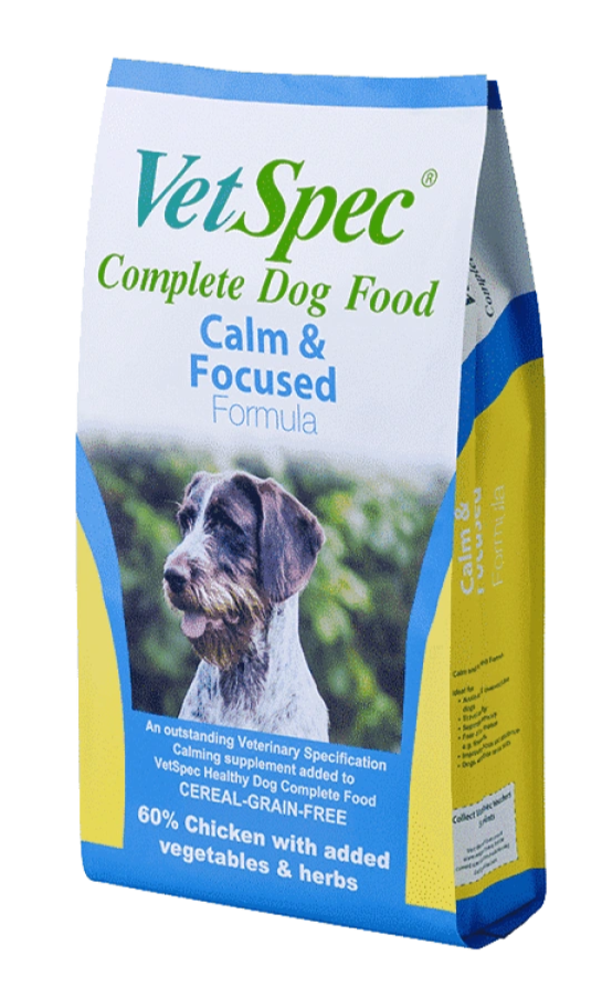 Vetspec Calm & Focused Formula Dog Food 12kg