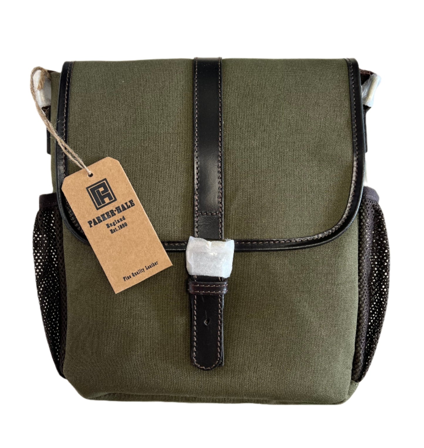Parker Hale Green Canvas Dog Training Bag