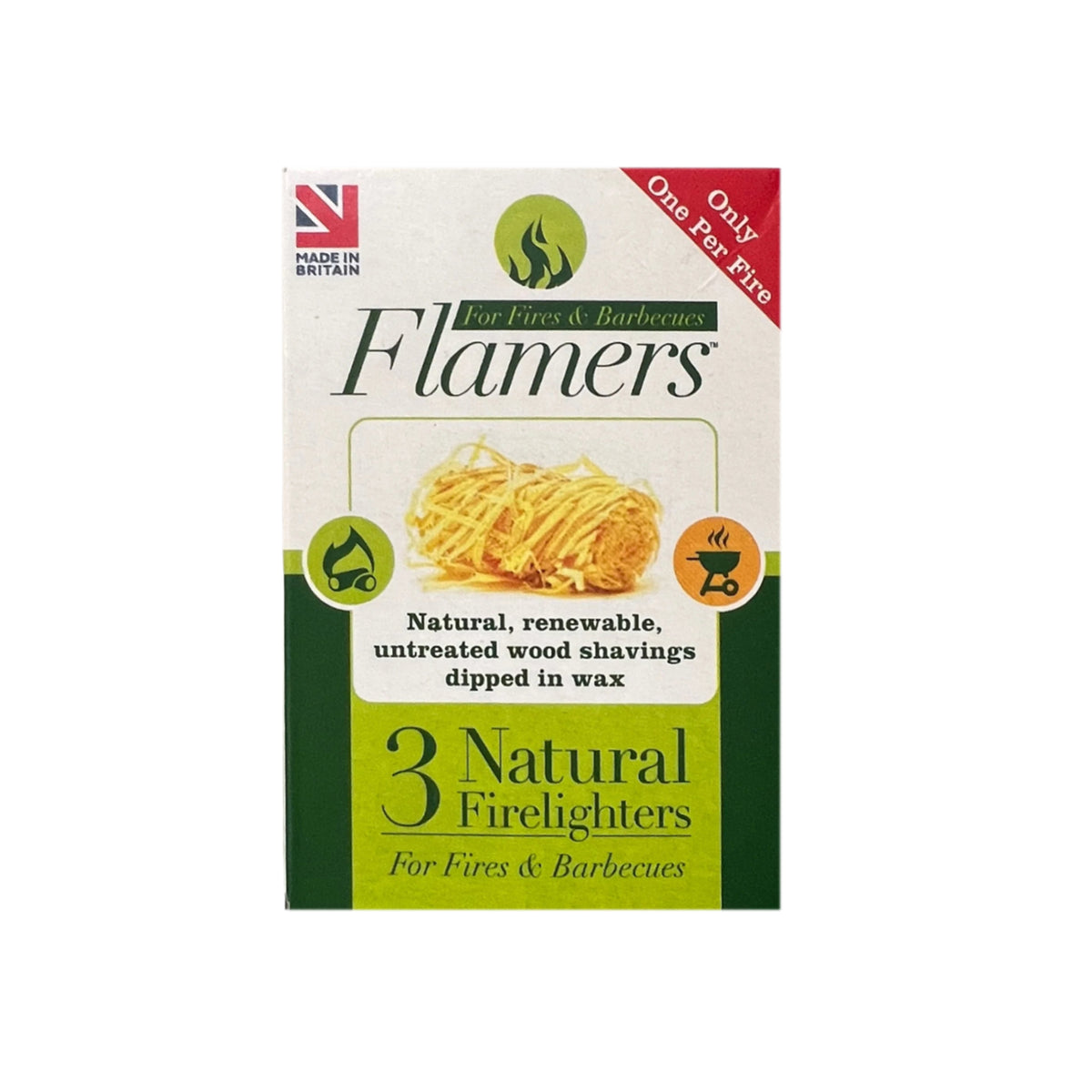 Flamers Natural Firelighters 3 Pack