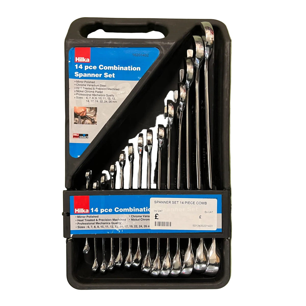 Hilka 14 Piece Combination Spanner Set