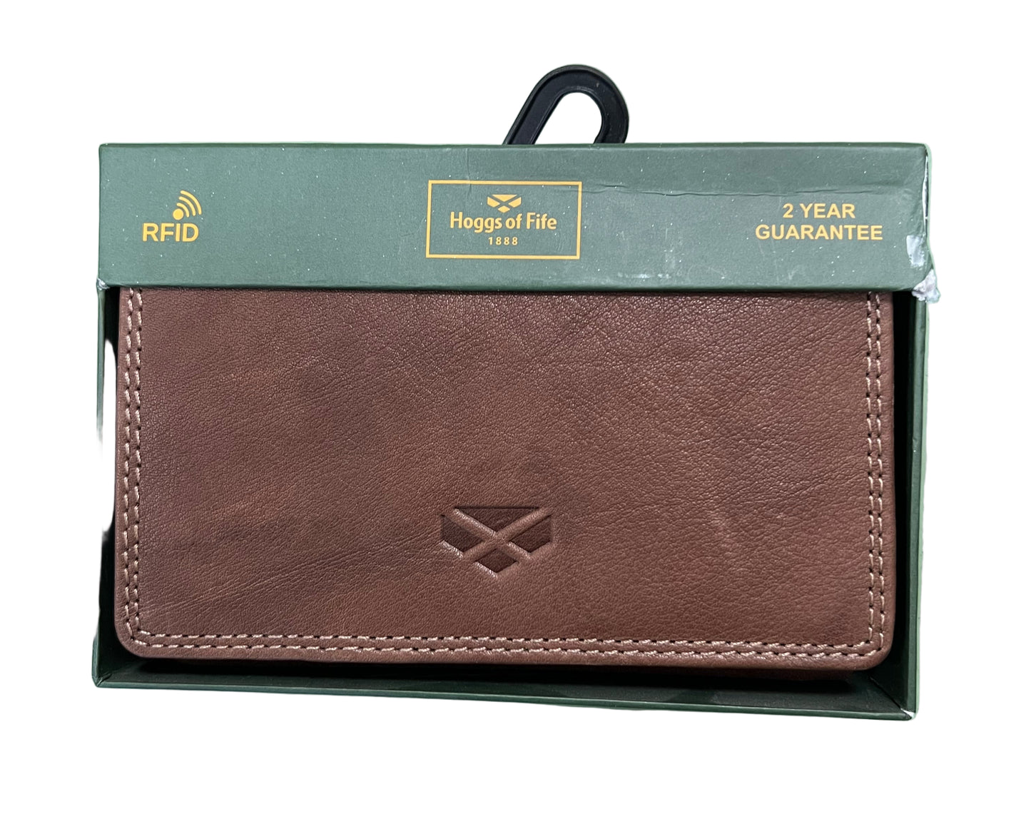 Hogs Of Fife Monarch Fine Brown Leather Bi-Fold 16cm Purse