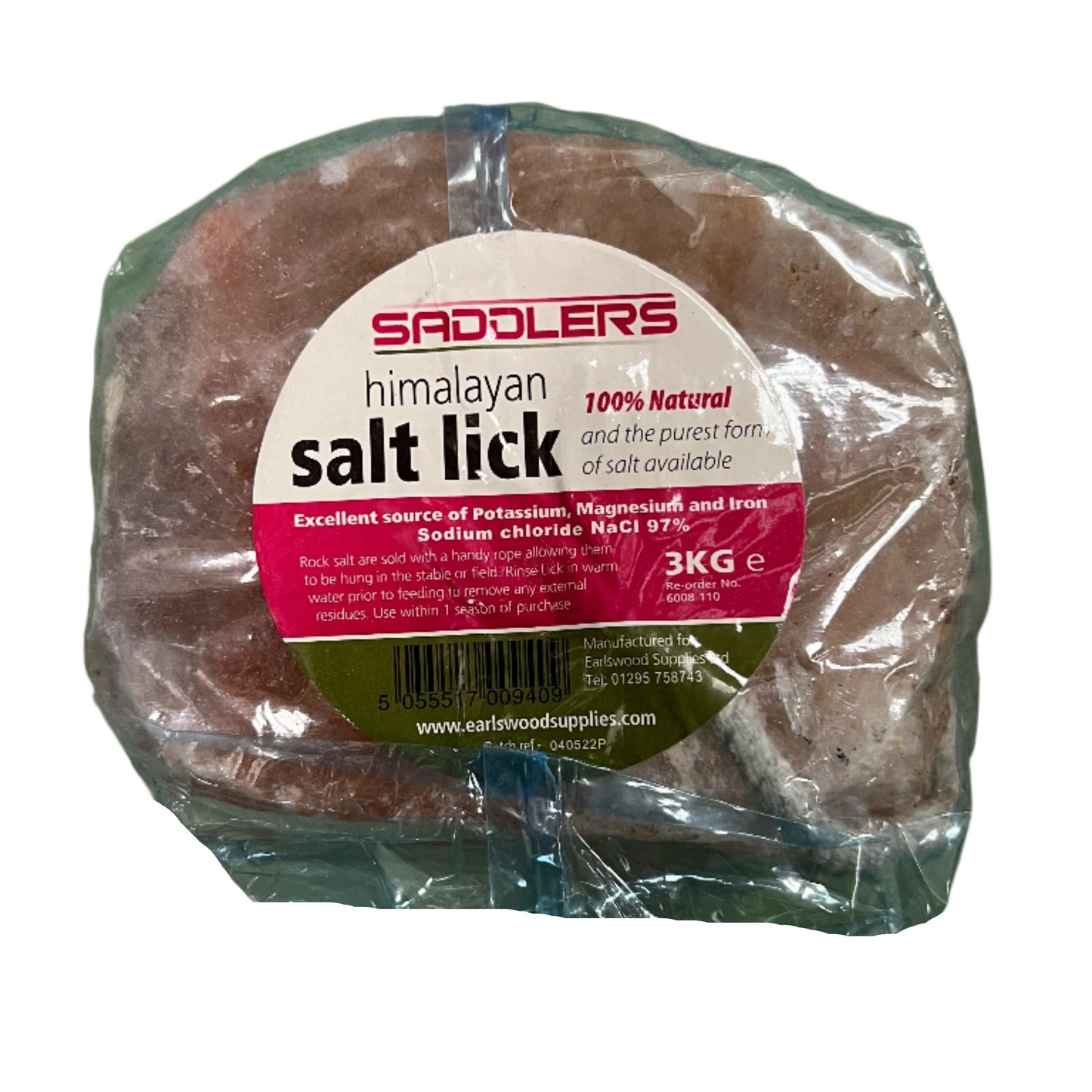 Himalayan Salt Lick For Horses Medium 3KG