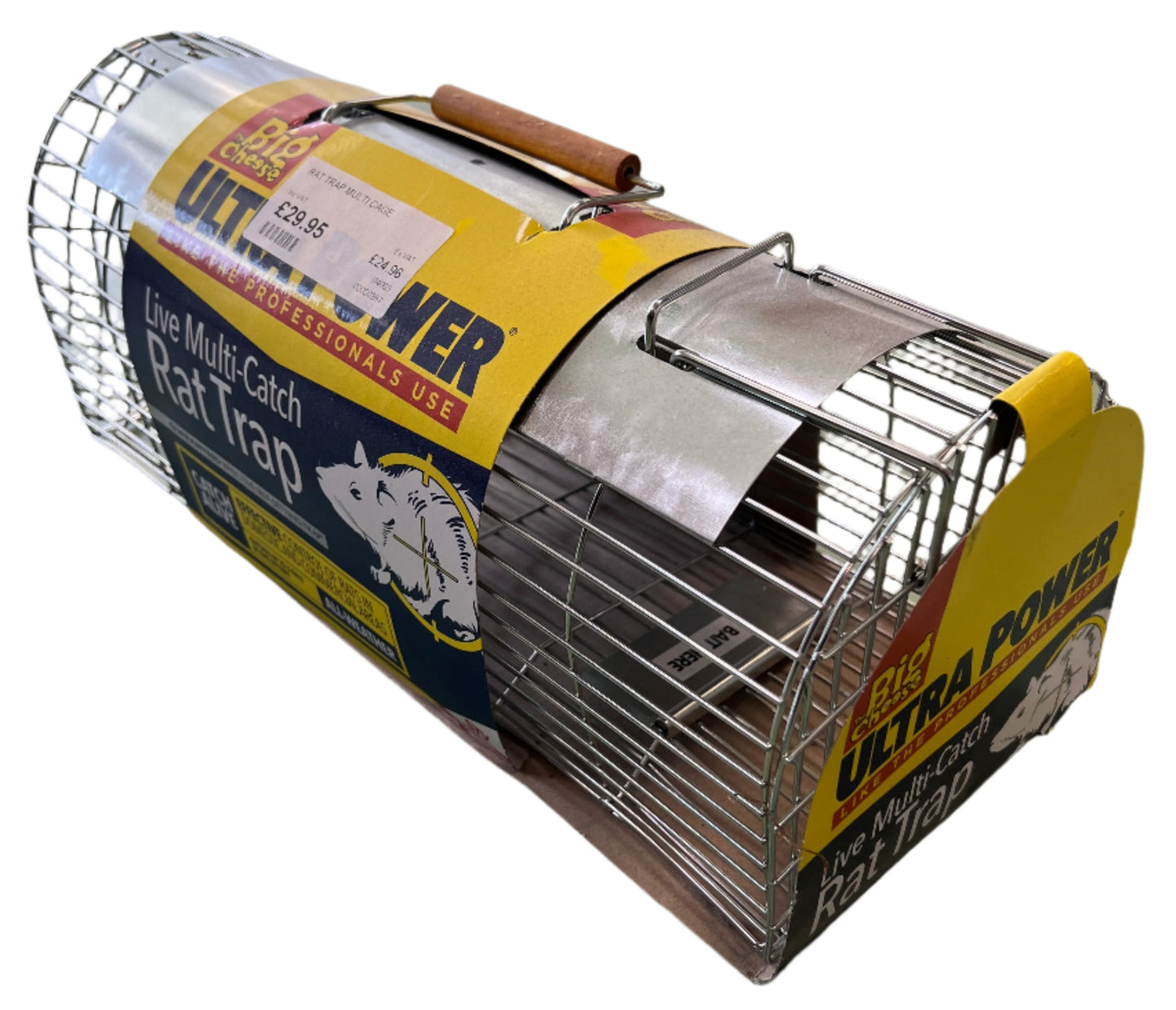 The Big Cheese Ultra Power Humane Rat Rodent Multi Trap Catcher Cage