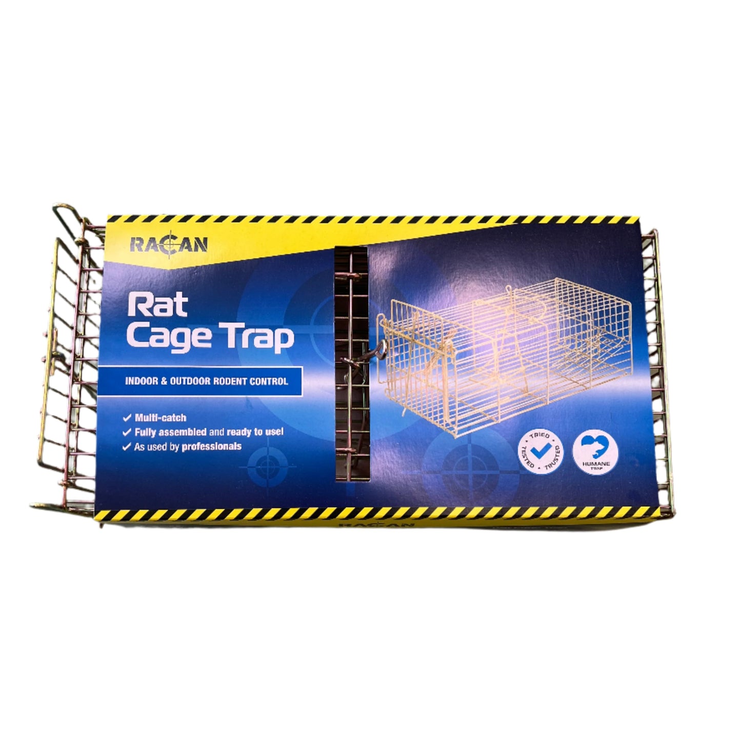 Racan Rat Cage Humane Rodent Pest Multi-Catch Trap