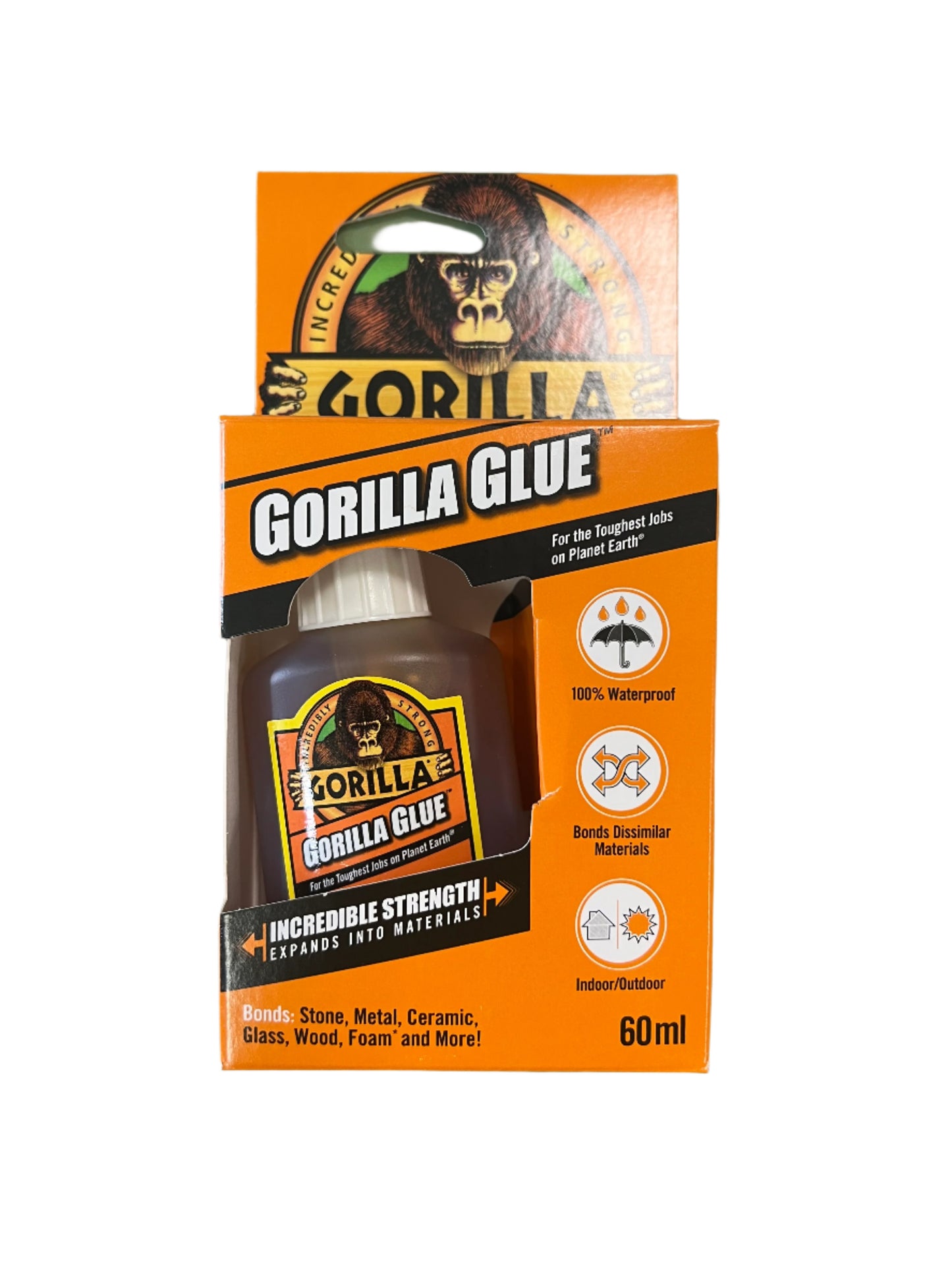 Gorilla Glue 60ML Incredibly Strong 100% waterproof