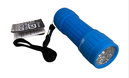 AP 9 Led Rubber Torch 18 Lumens 8 Metres Beam