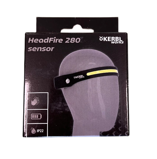 Kerbl Works Led Head Light Headfire 280 Lumens With Sensor