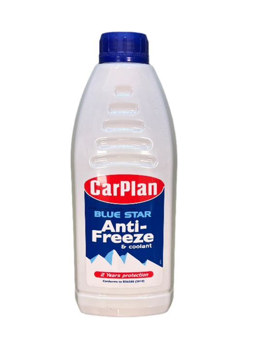 Car Plan Blue Star Anti-Freeze & Coolant 1L