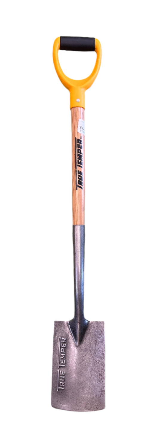 True Temper Garden Border Spade With D Grip