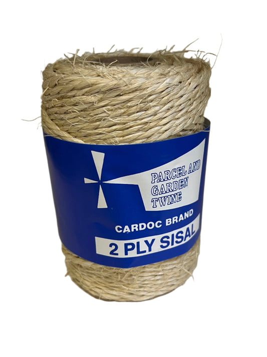 Parcel & Garden Twine 2 PLY  Sisal 250G Spool