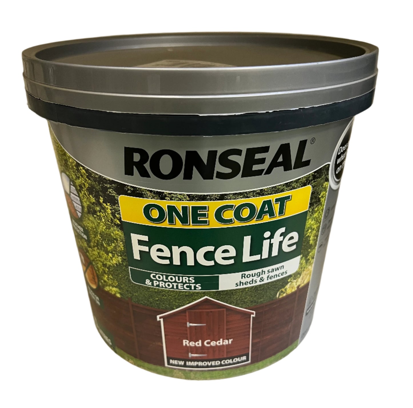 Ronseal One Coat Fence & Shed Paint 5L Various Colours