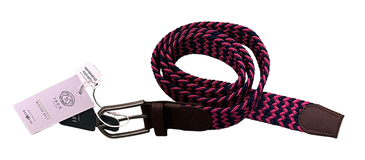 Ibex Stretch Sustainable Woven Belt In Various Colours