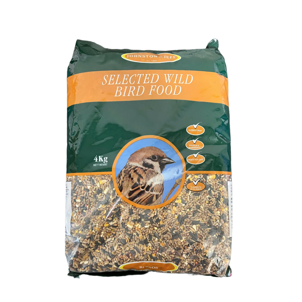 Johnston & Jeff Wild Bird Food 4Kg