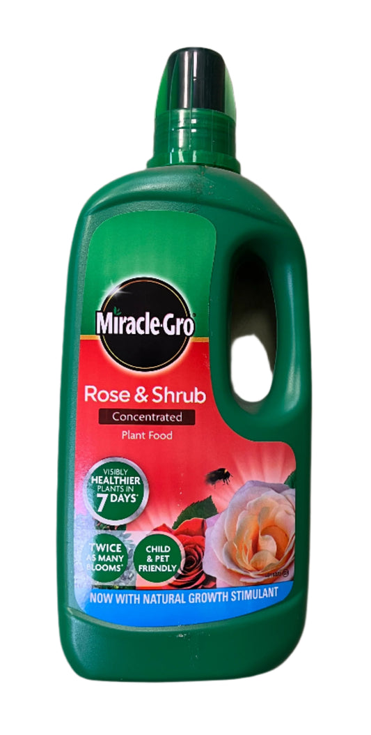 Miracle Grow Rose & Shrub Plant Food 1L