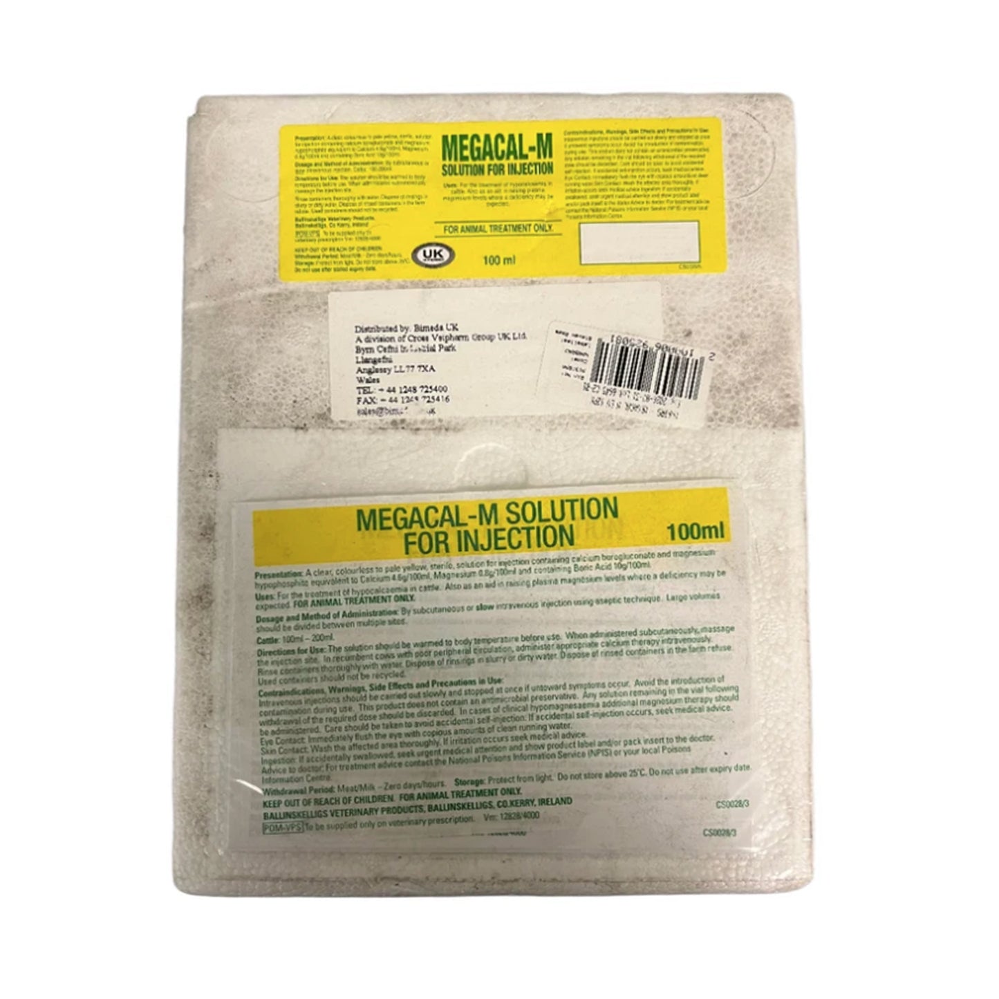 Megacal Inj 12X100Ml