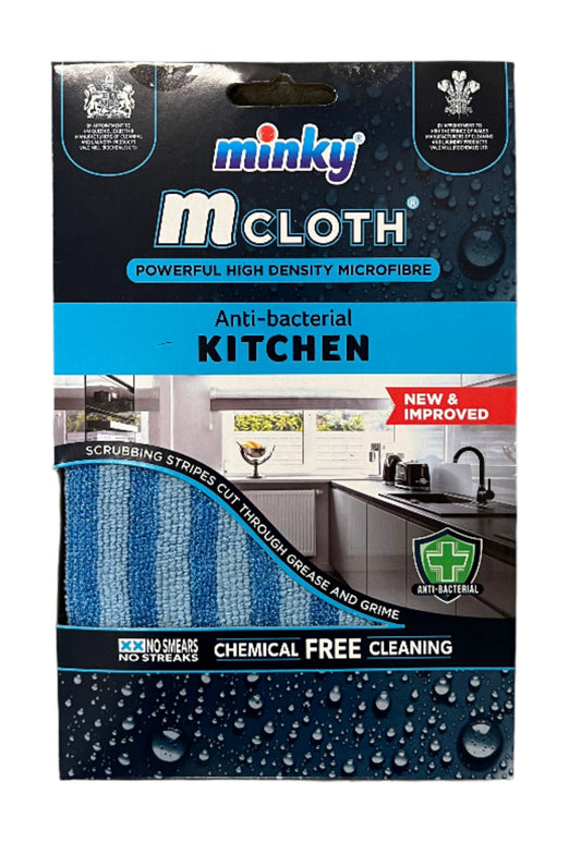 Minky Anti-Bacterial Kitchen Microfibre Cloth
