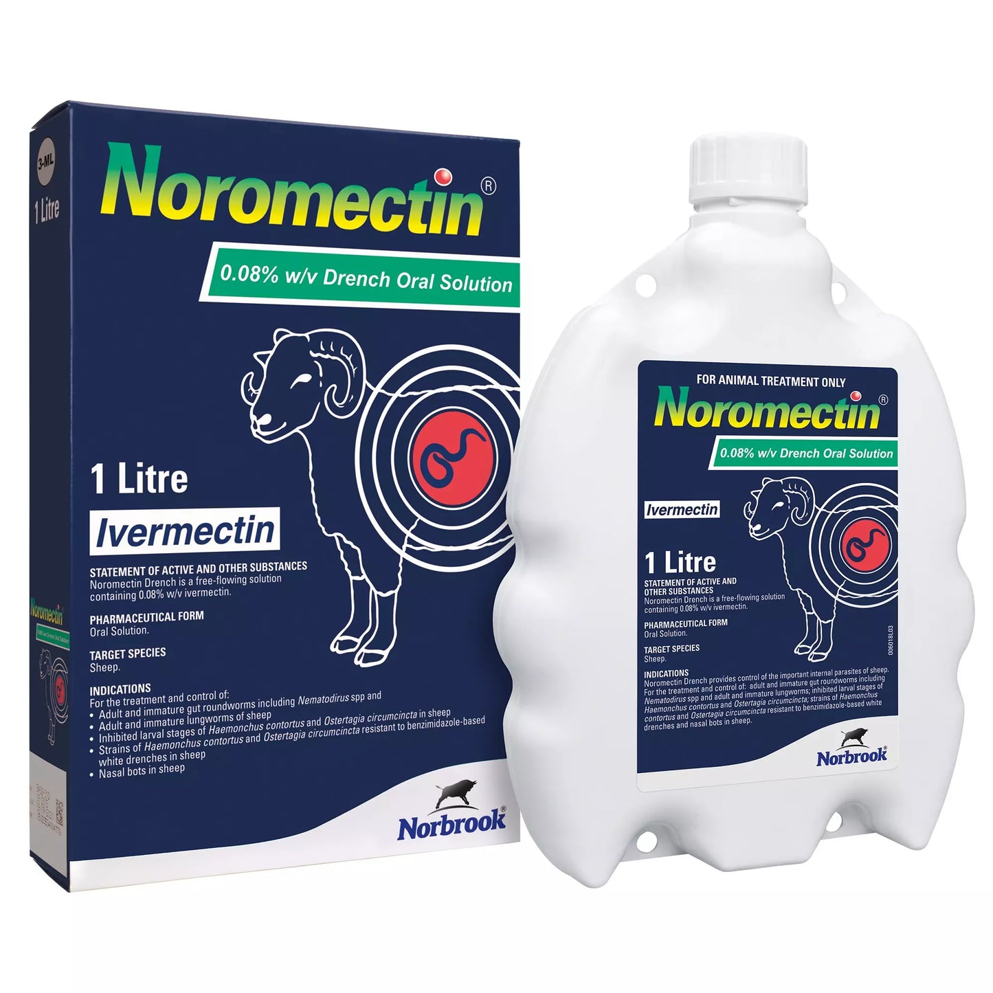 Noromectin Sheep Drench Ivermectin Oral Wormer