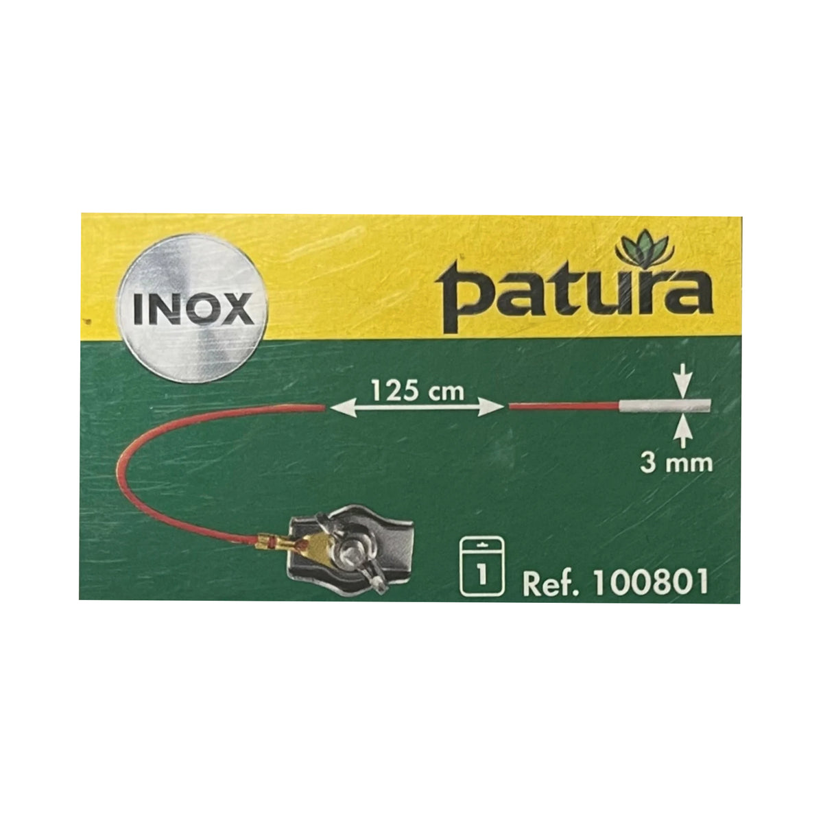 Patura Fence Lead Connector Polyrope 3mm Probe