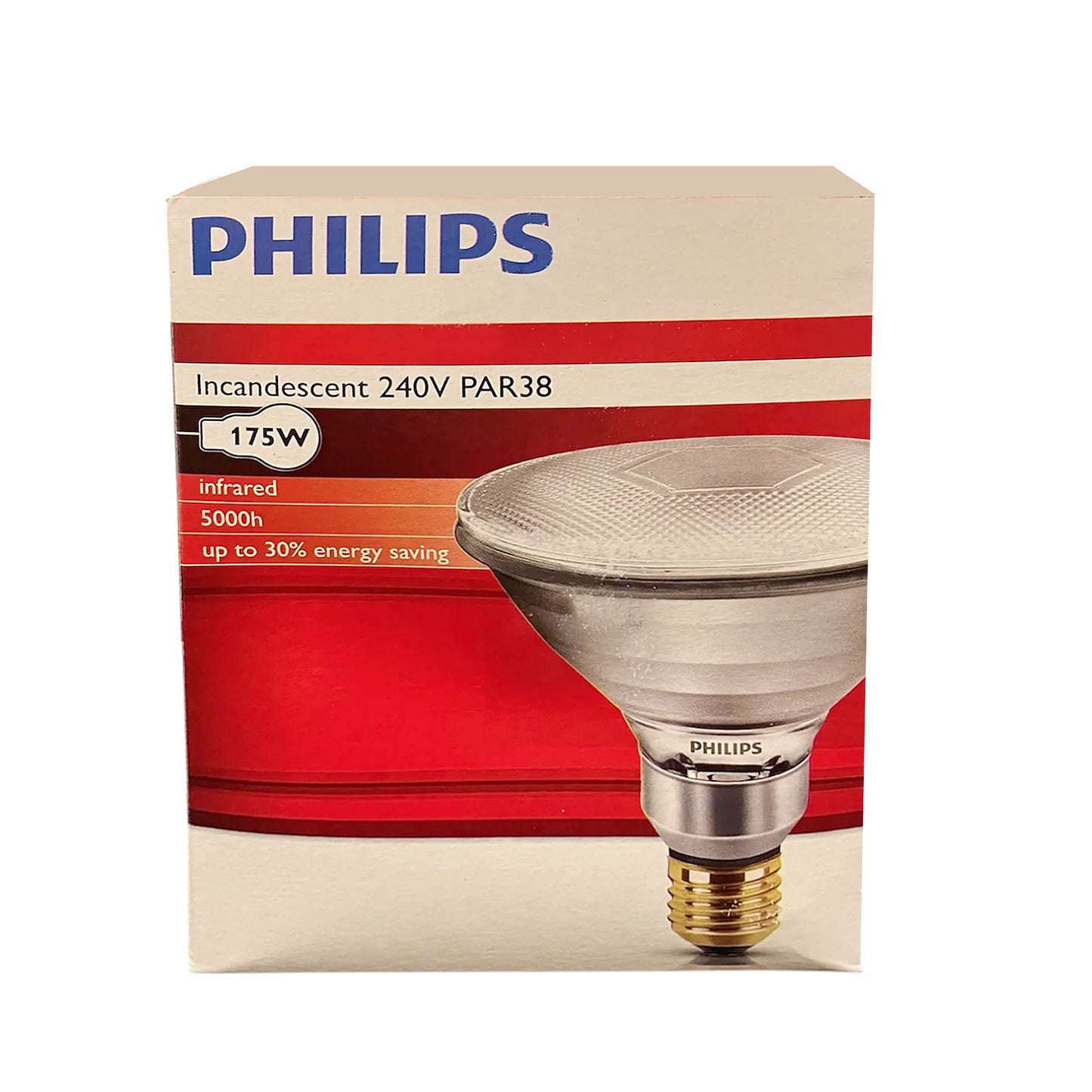 Philips PAR38 Infrared Clear Bulb 175W 240V