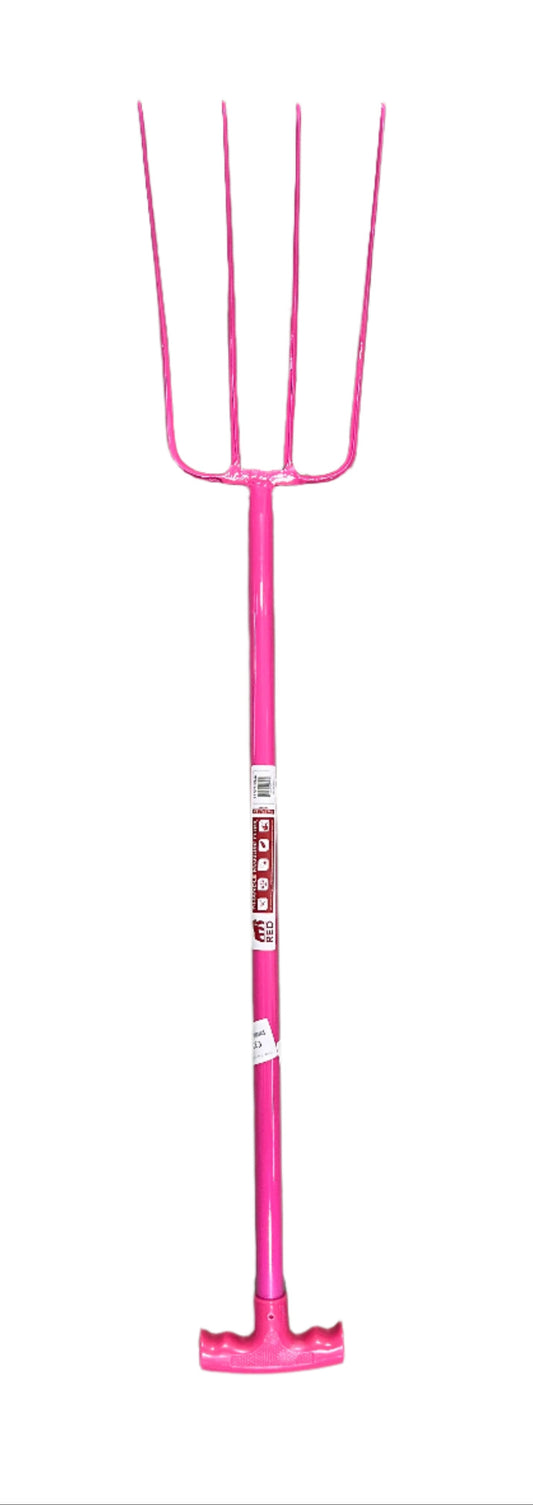 Red Gorilla Pink T Handle Fork