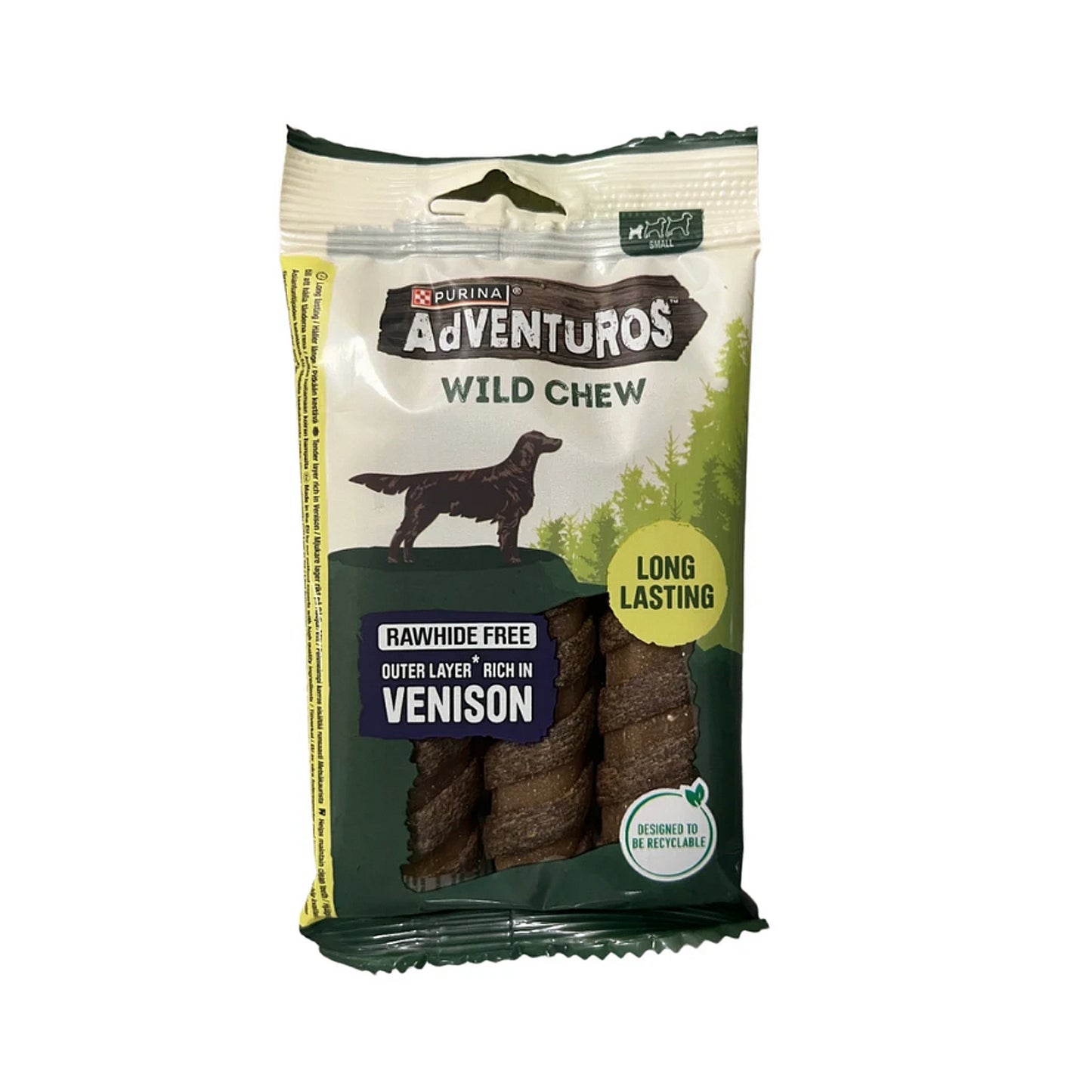 Purina Adventuros Wild Chew Small Venison Dog Treats