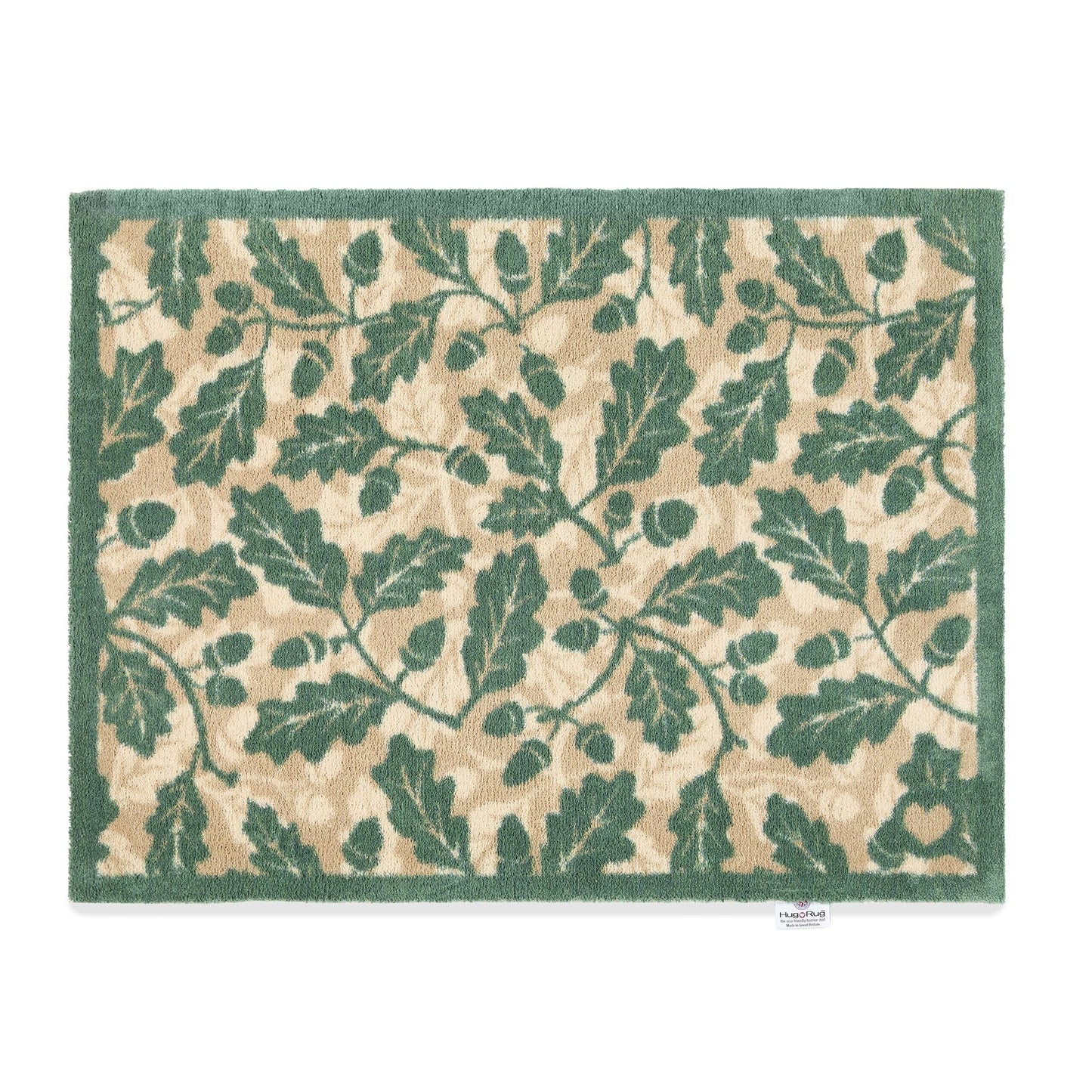 Hug Rug Royal Oak Green & Beige 65 x 85cm Mat
