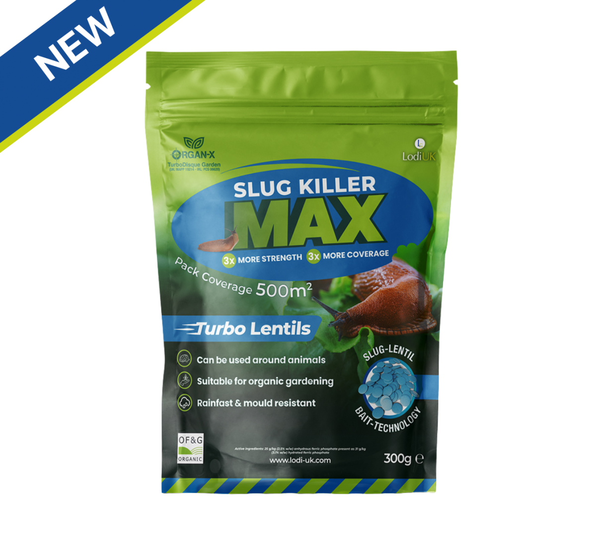 ORGAN-X Slug Killer 300g