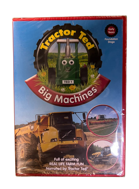 Tractor Ted Big Machines Farm Fun DVD