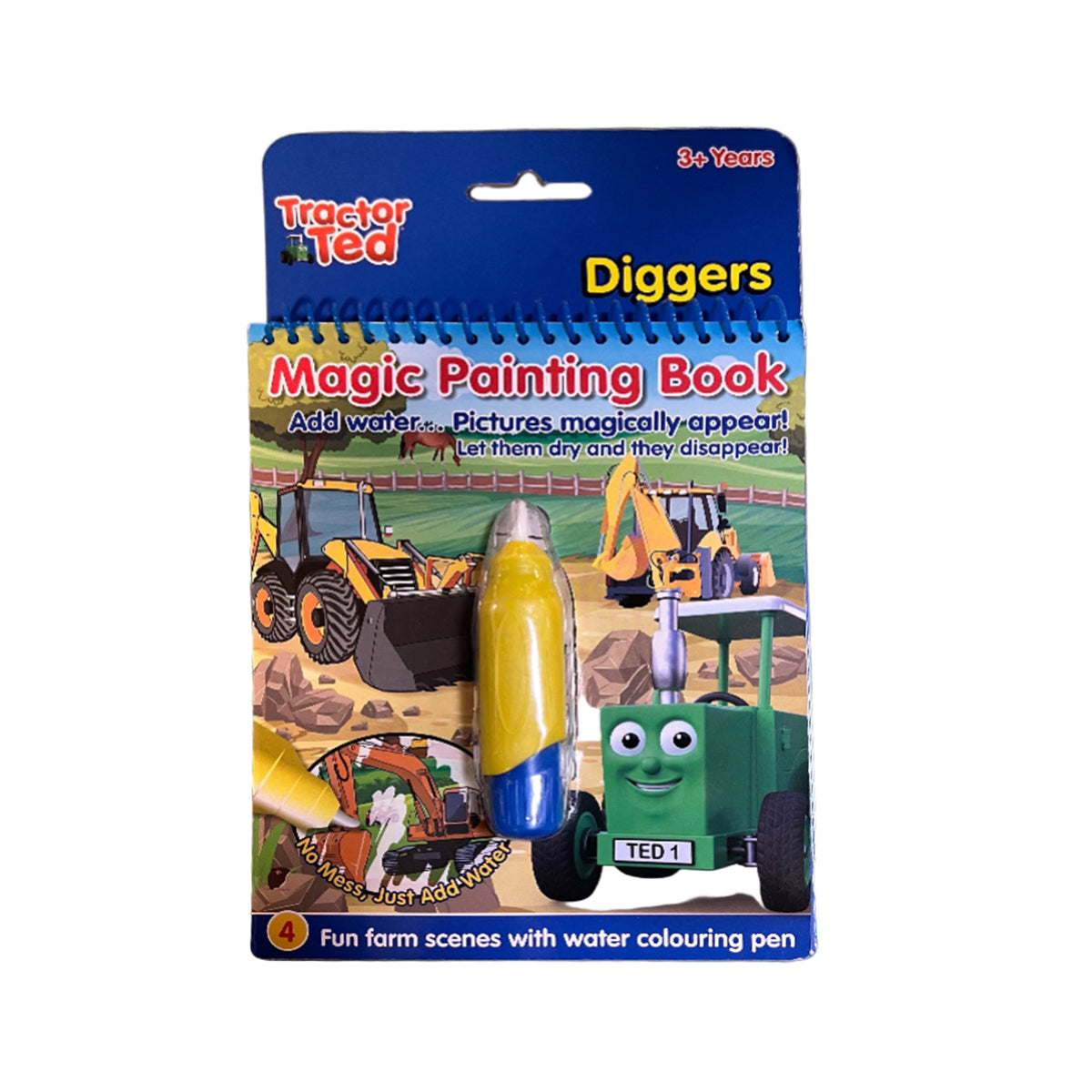 Tractor Ted Diggers Magic Painting Book
