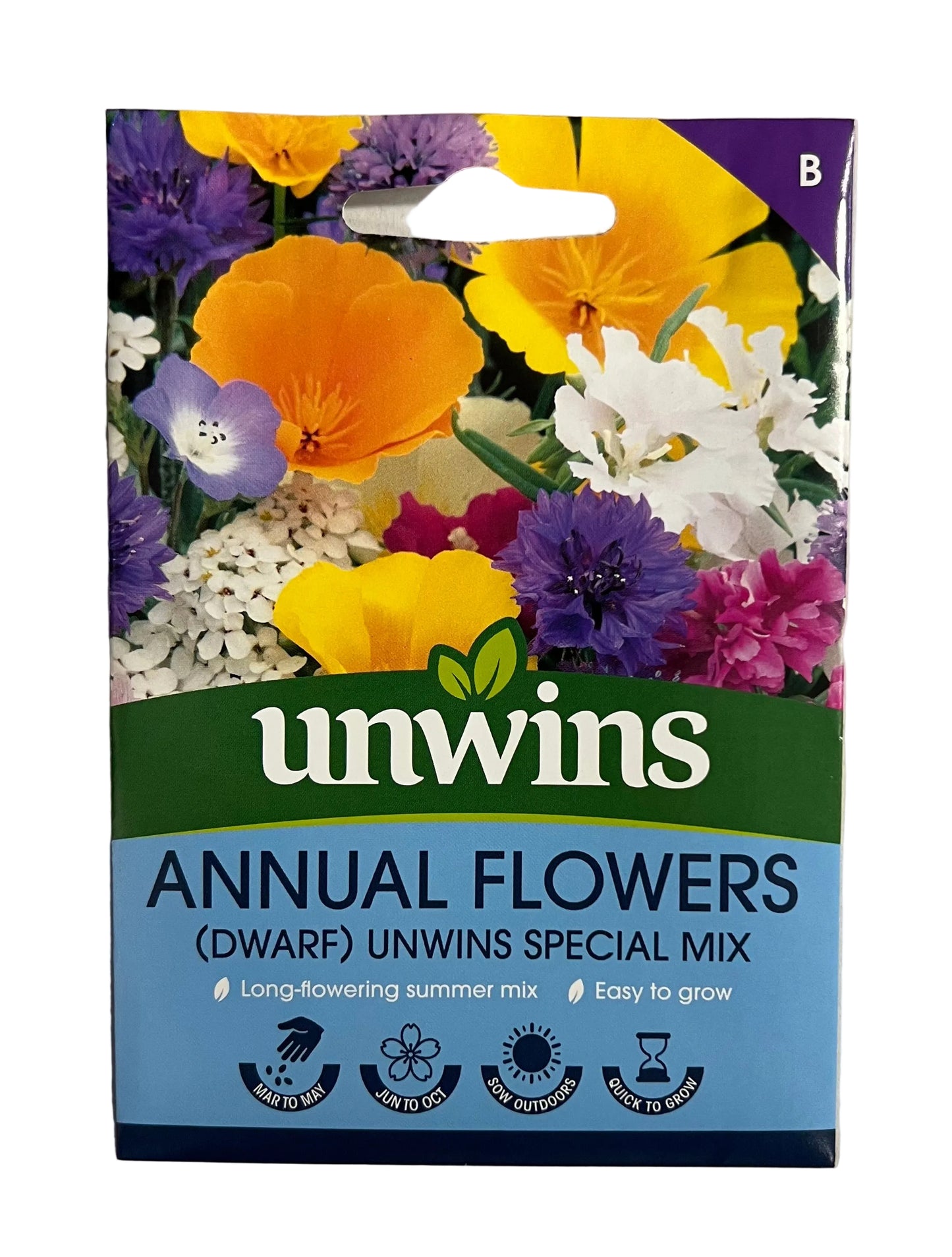 Unwins Annual Flowers (Dwarf) – Special Mix – Flower Seeds