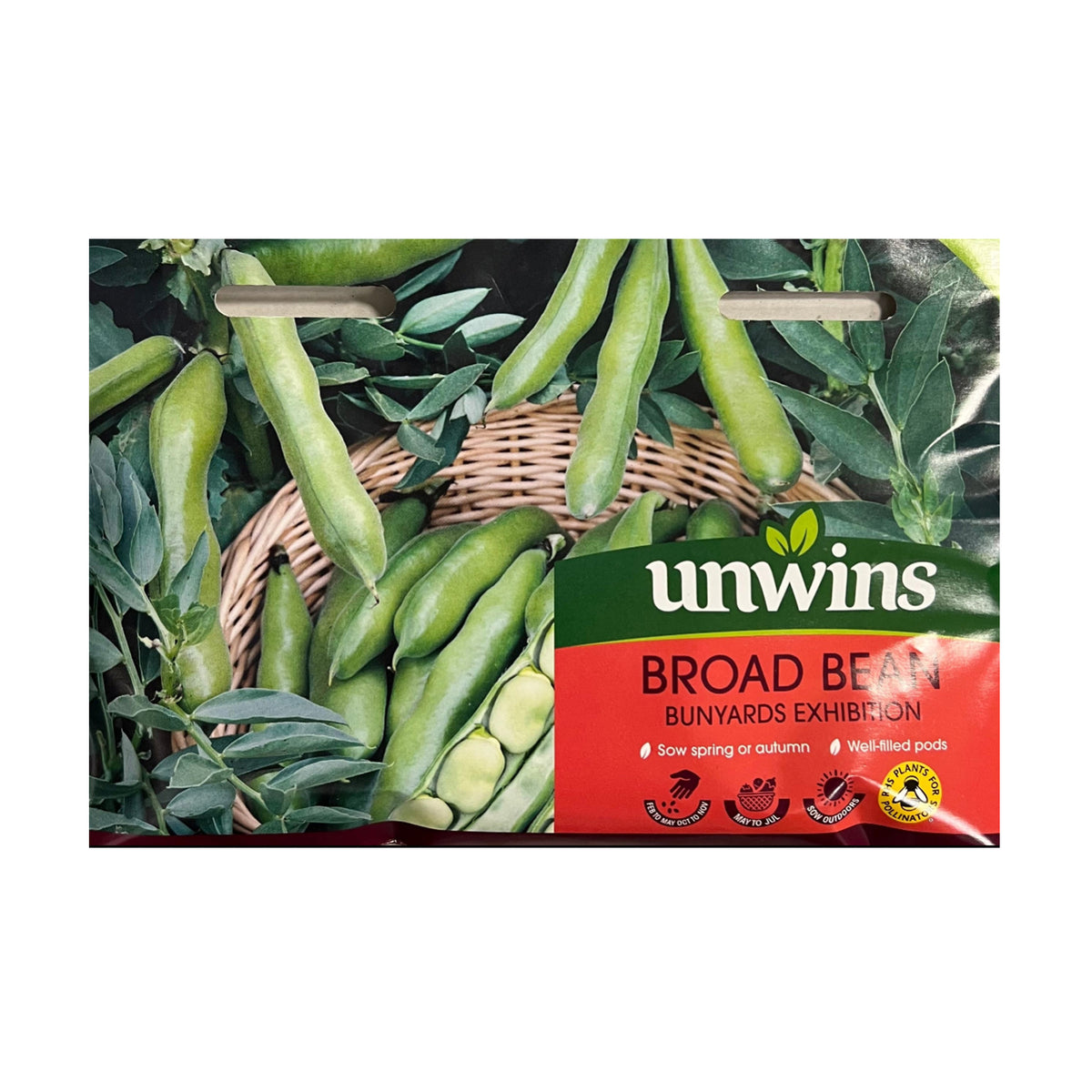 Unwins Broad Bean Bunyards Exhibition – Vegetable Seeds