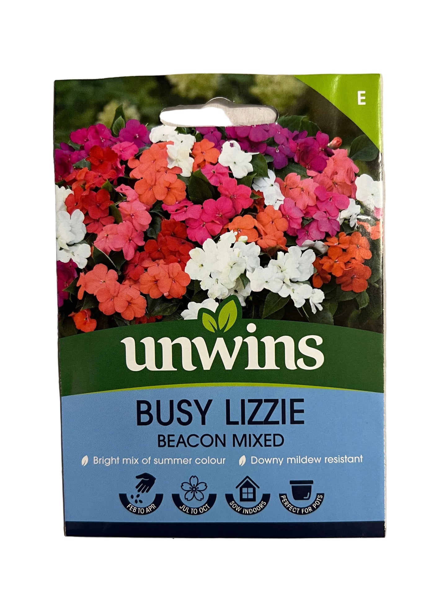 Unwins Busy Lizzie Beacon Mixed – Flower Seeds