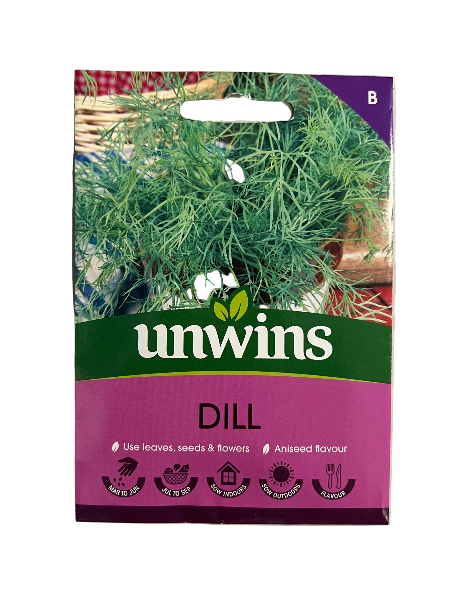 Unwins Herb Dill – Herb Seeds