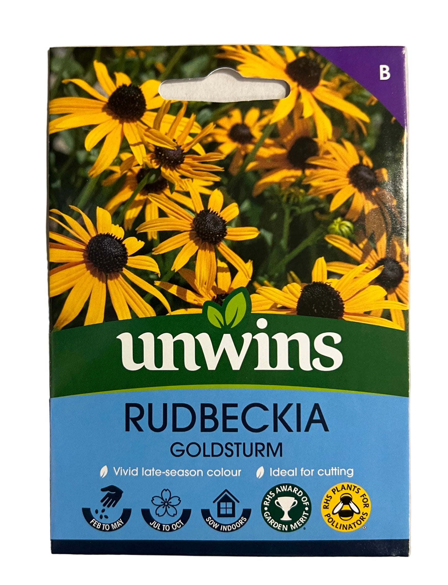 Unwins Rudbeckia Goldstrum – Flower Seeds