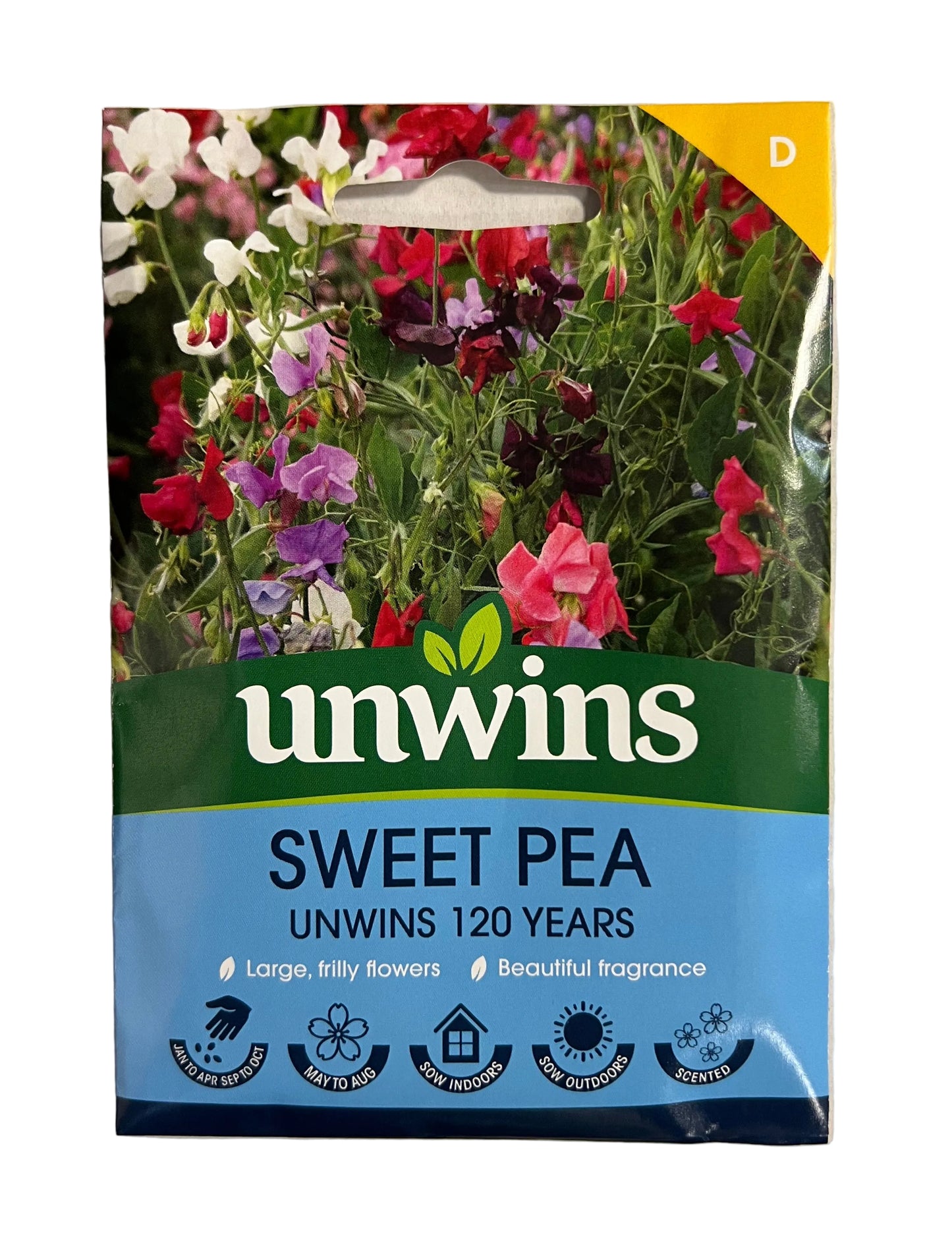 Unwins Sweet Pea – Unwins 120 Years – Flower Seeds