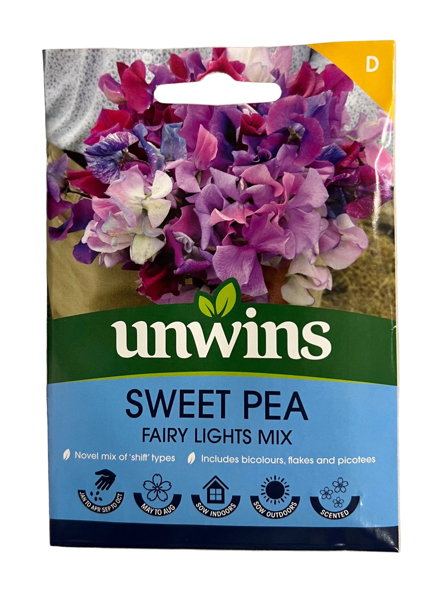 Unwins Sweet Pea Fairy Lights Mix – Flower Seeds