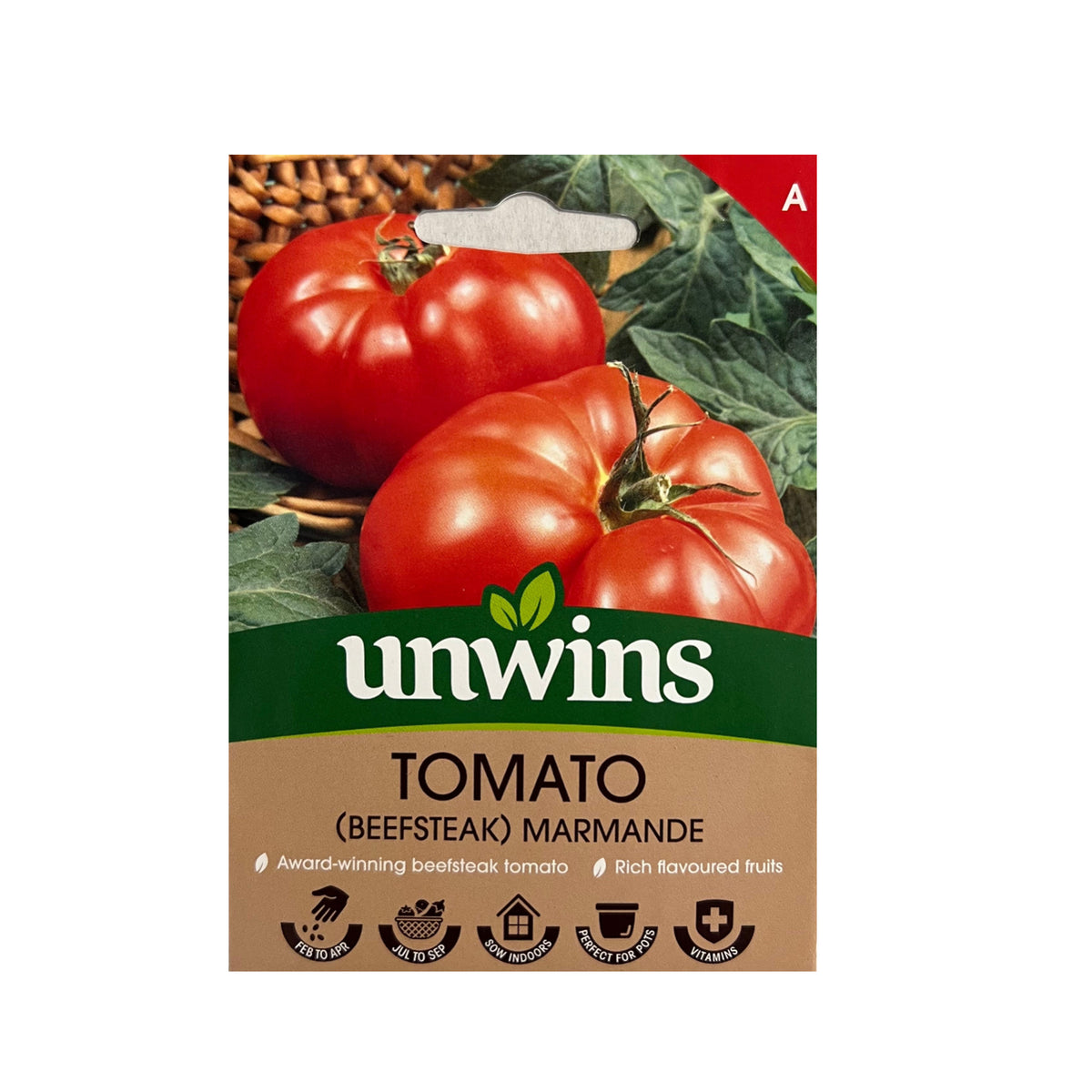 Unwins Tomato Beefsteak Marmande – Vegetable Seeds