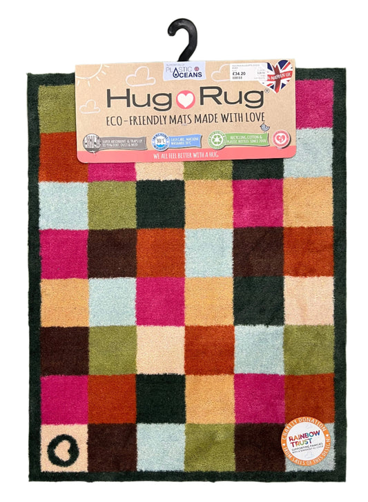 Hug Rug Allsorts Check 65x85cm Mat