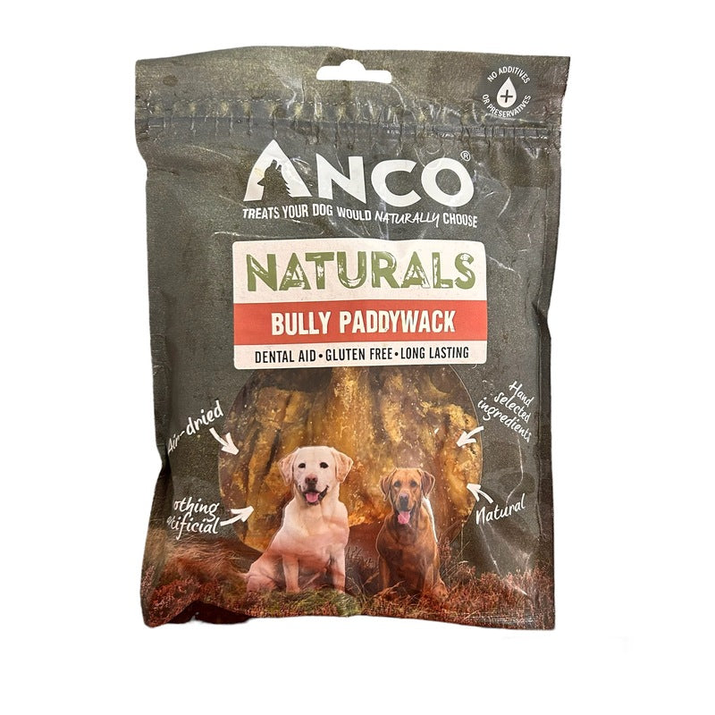 Anco Bully Paddywack Dog Treats 250G