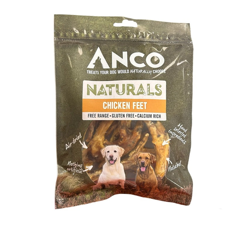 Anco Chicken Feet 100G Dog Treats