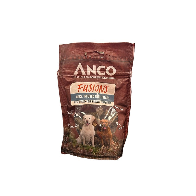 Anco Fusions Beef & Duck 100G Dog Treats
